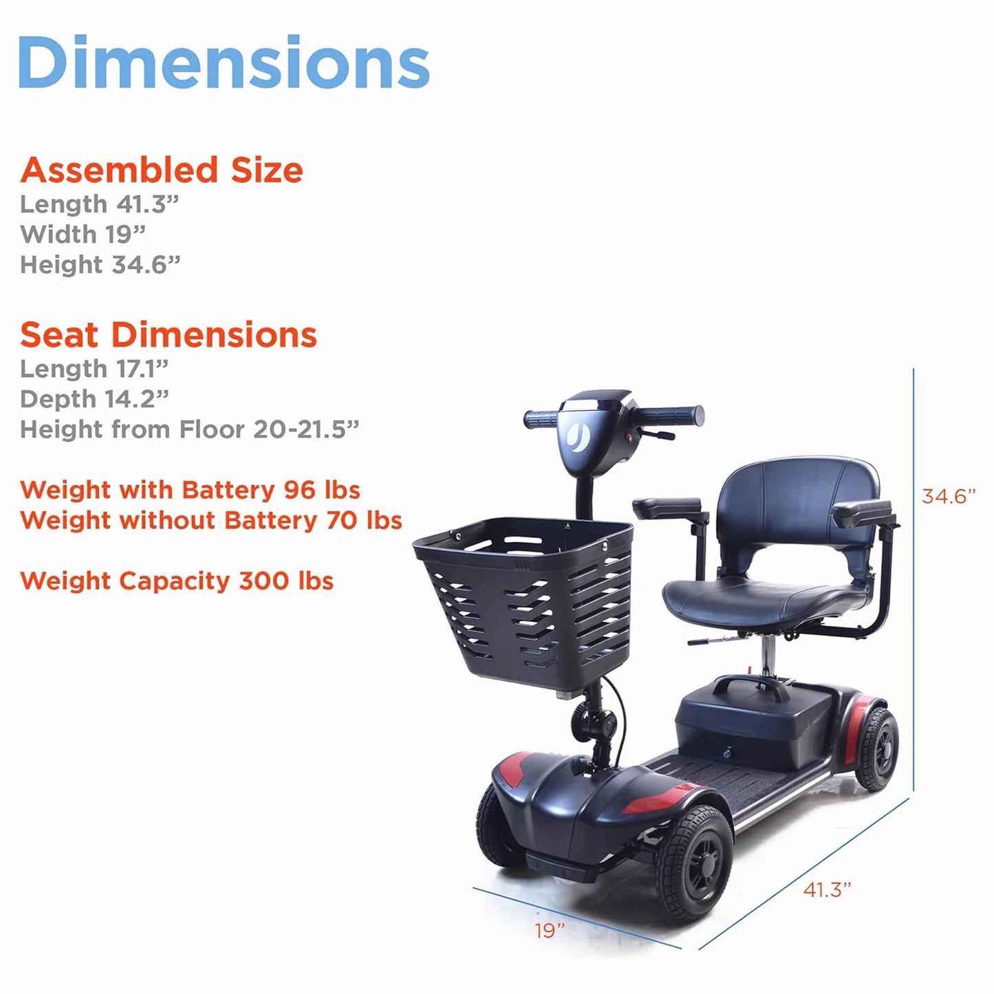 Journey Adventure 4‑Wheel Mobility Scooter