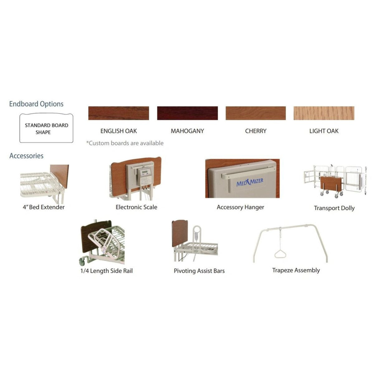 ComfortWide Expandable Bariatric High-Low Bed