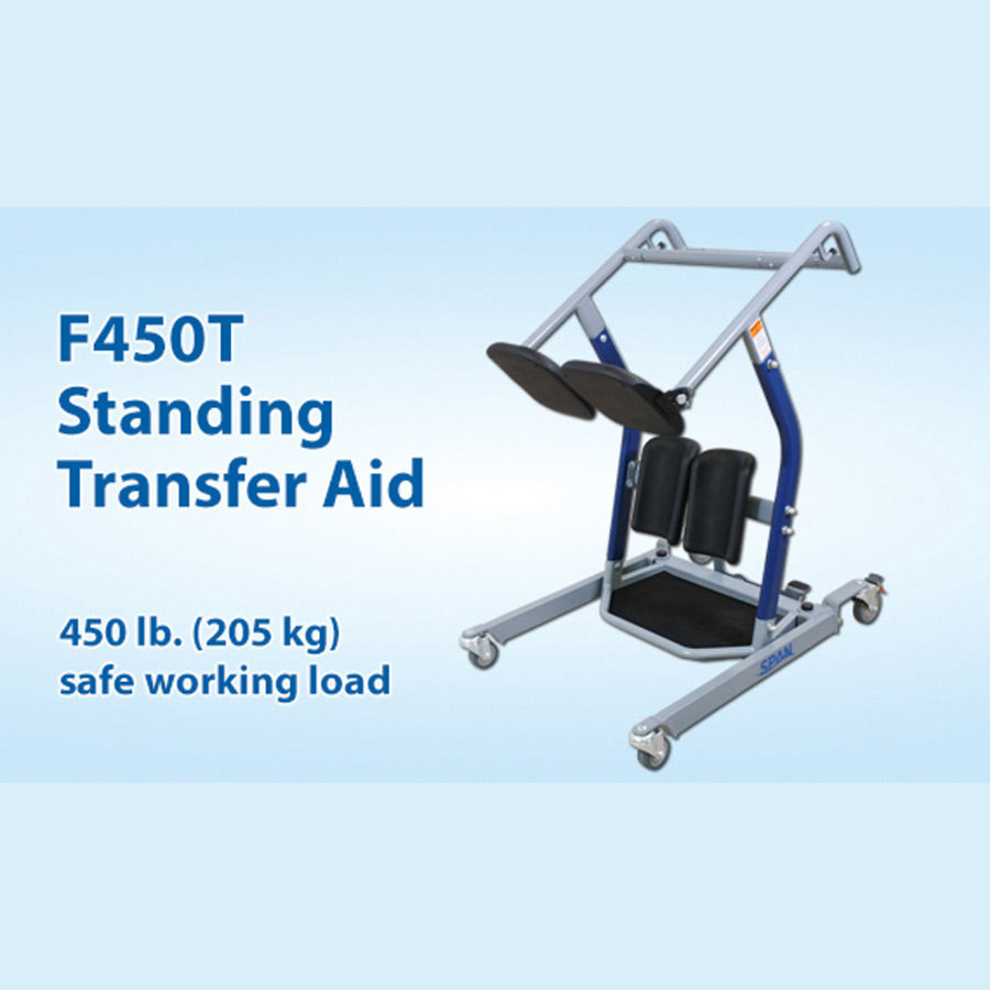 F450T Standing Transfer Aid – Manual Sit-to-Stand Patient Lift