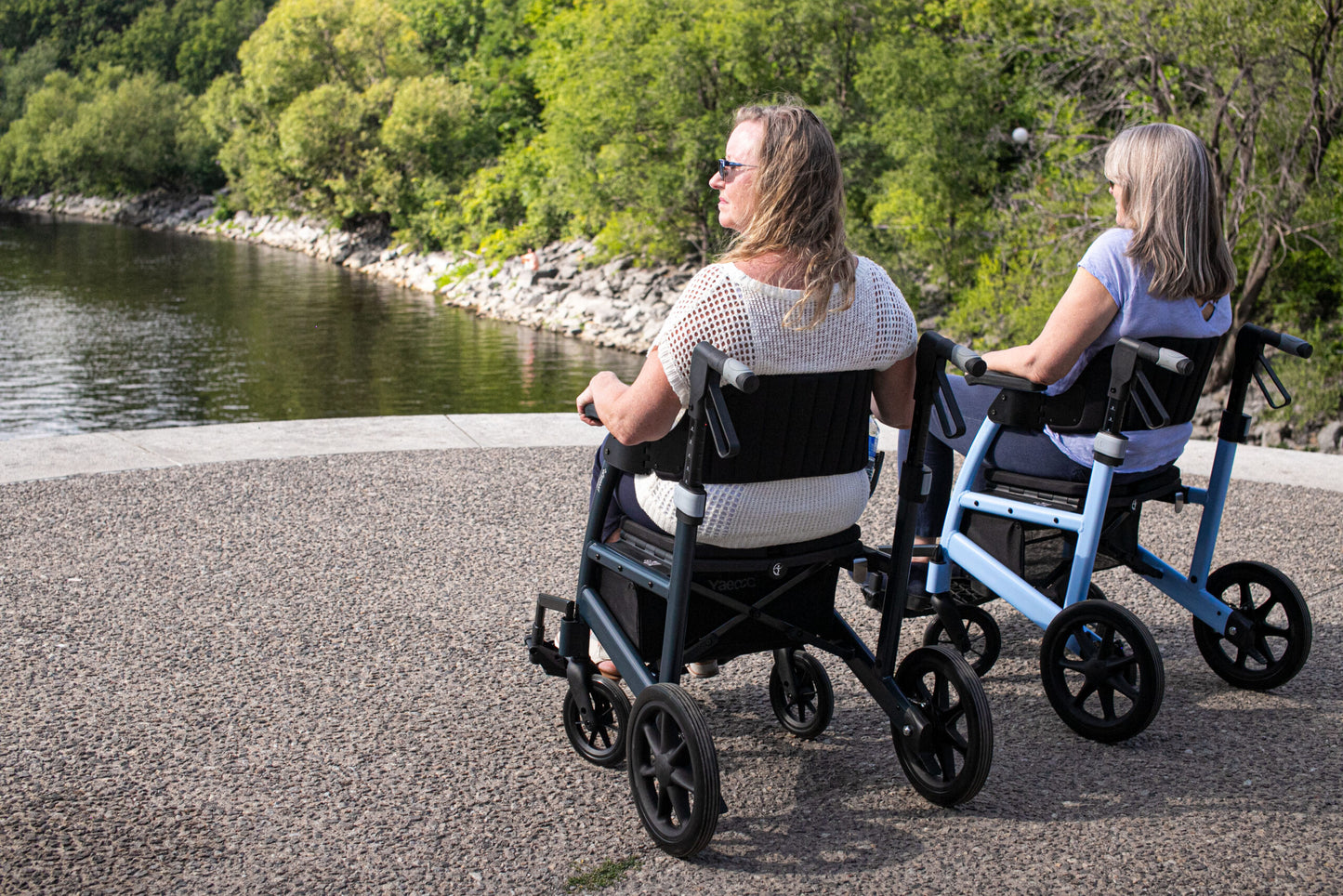 Triumph Prestige 2-in-1 Rollator & Transport Chair