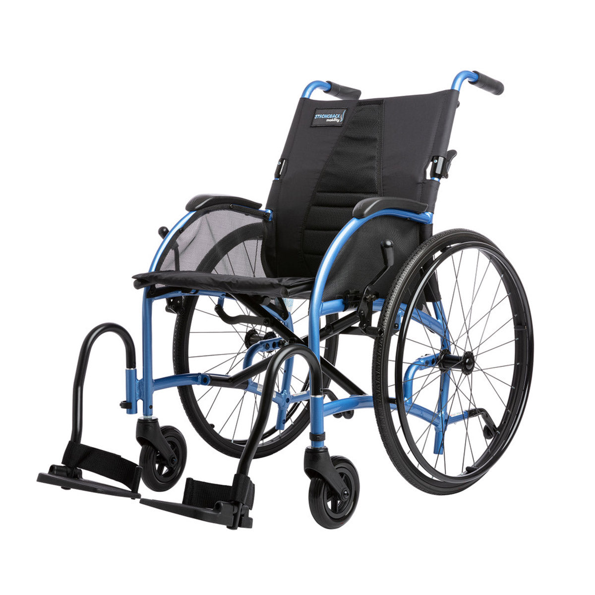 STRONGBACK Comfort 24 Wheelchair – Lightweight, Ergonomic, and Foldable