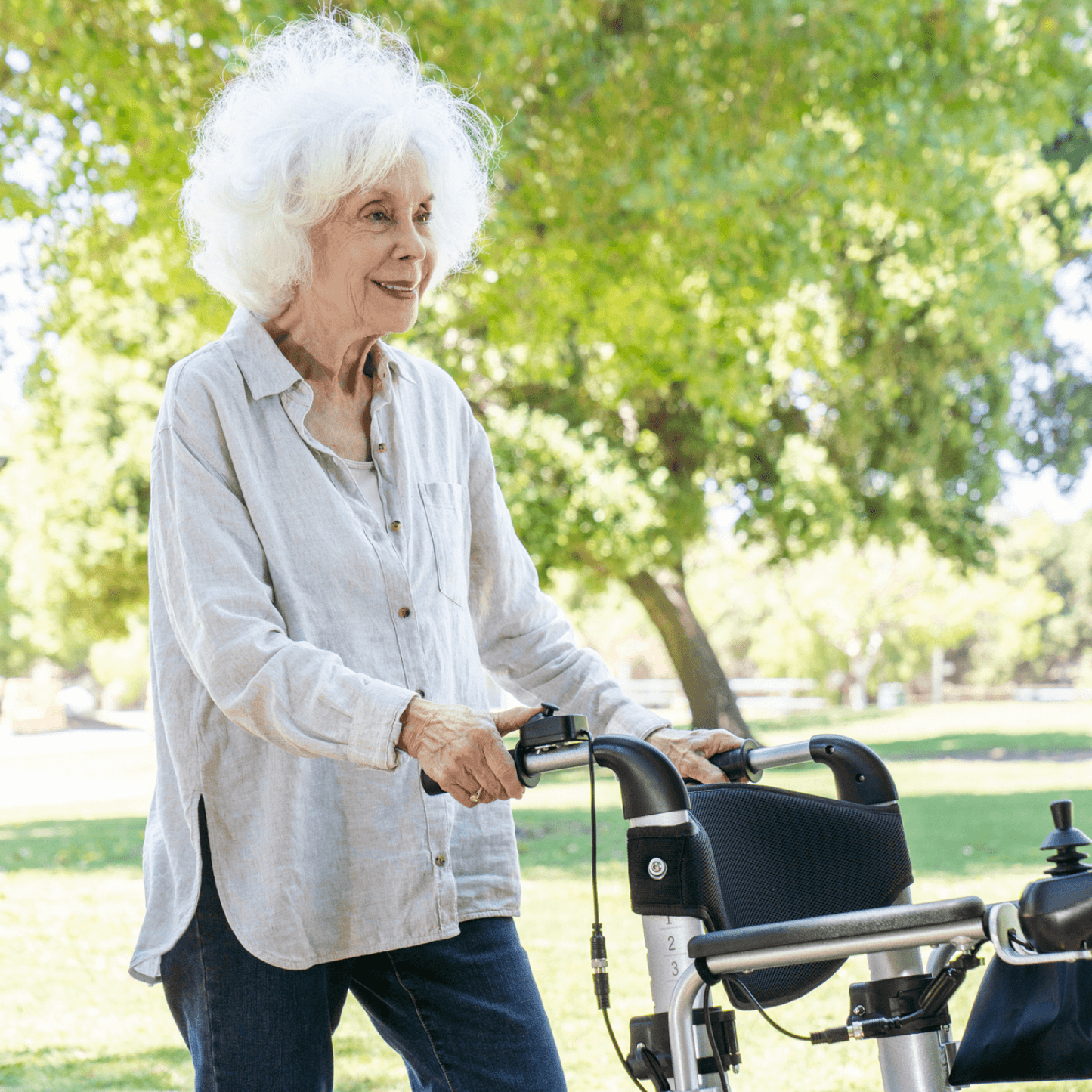 Reyhee Superlite 3-in-1 Electric Foldable Wheelchair