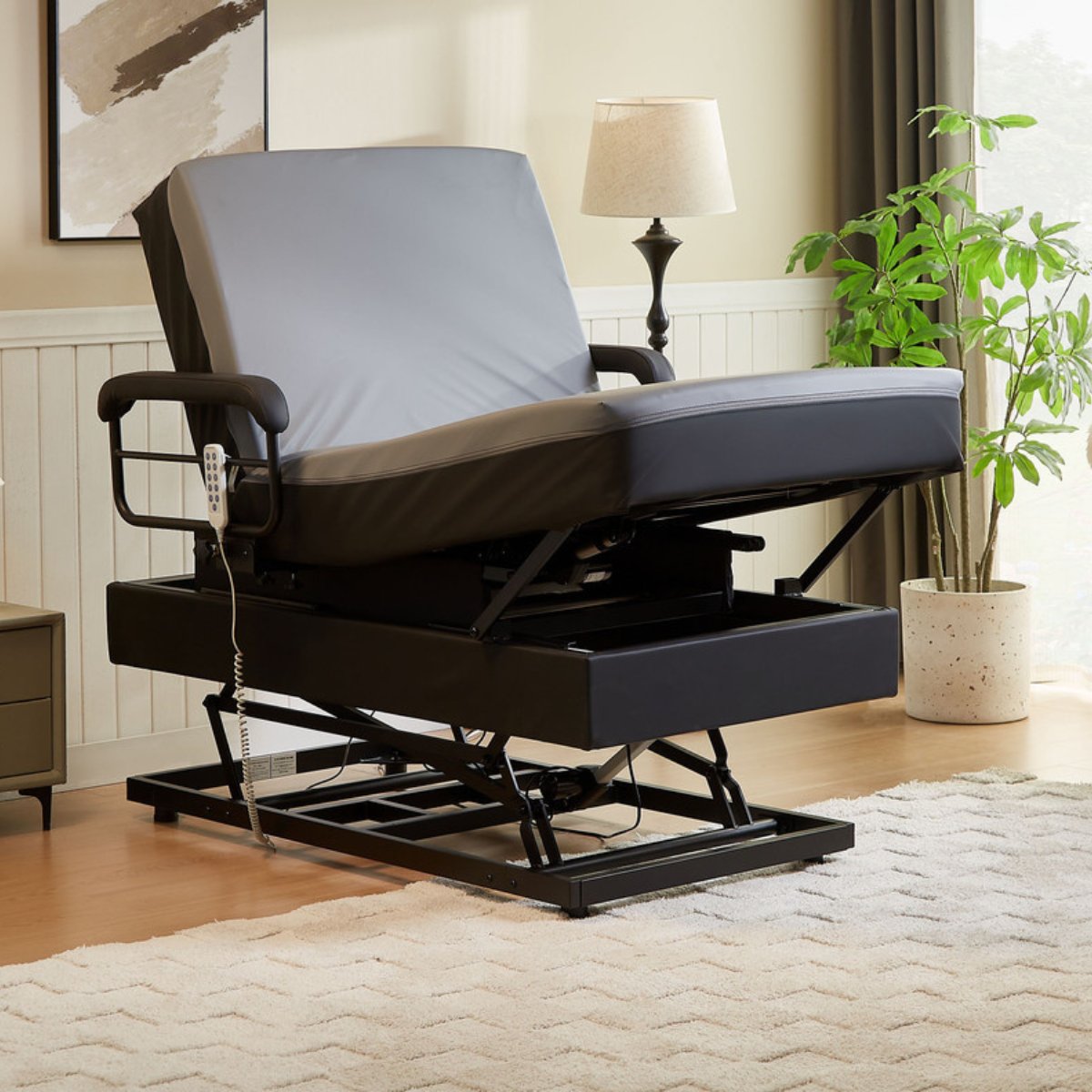 EZ-Lift Hi-Lo Adjustable Bed with Stand-Up Assist