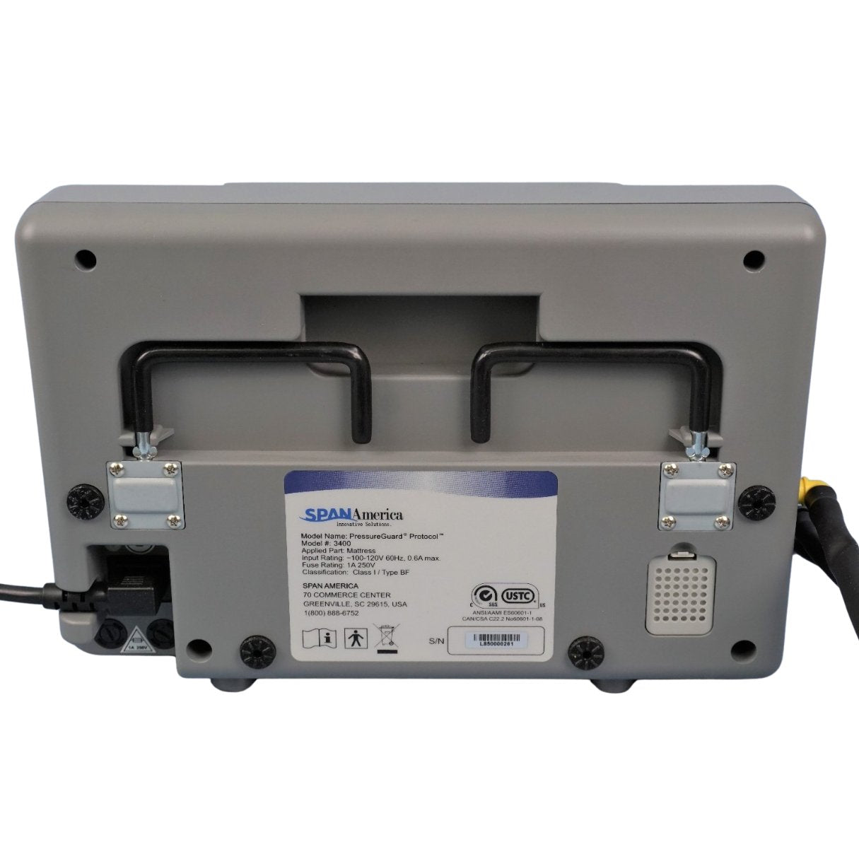 Span America 3400 PressureGuard Protocol Control Unit