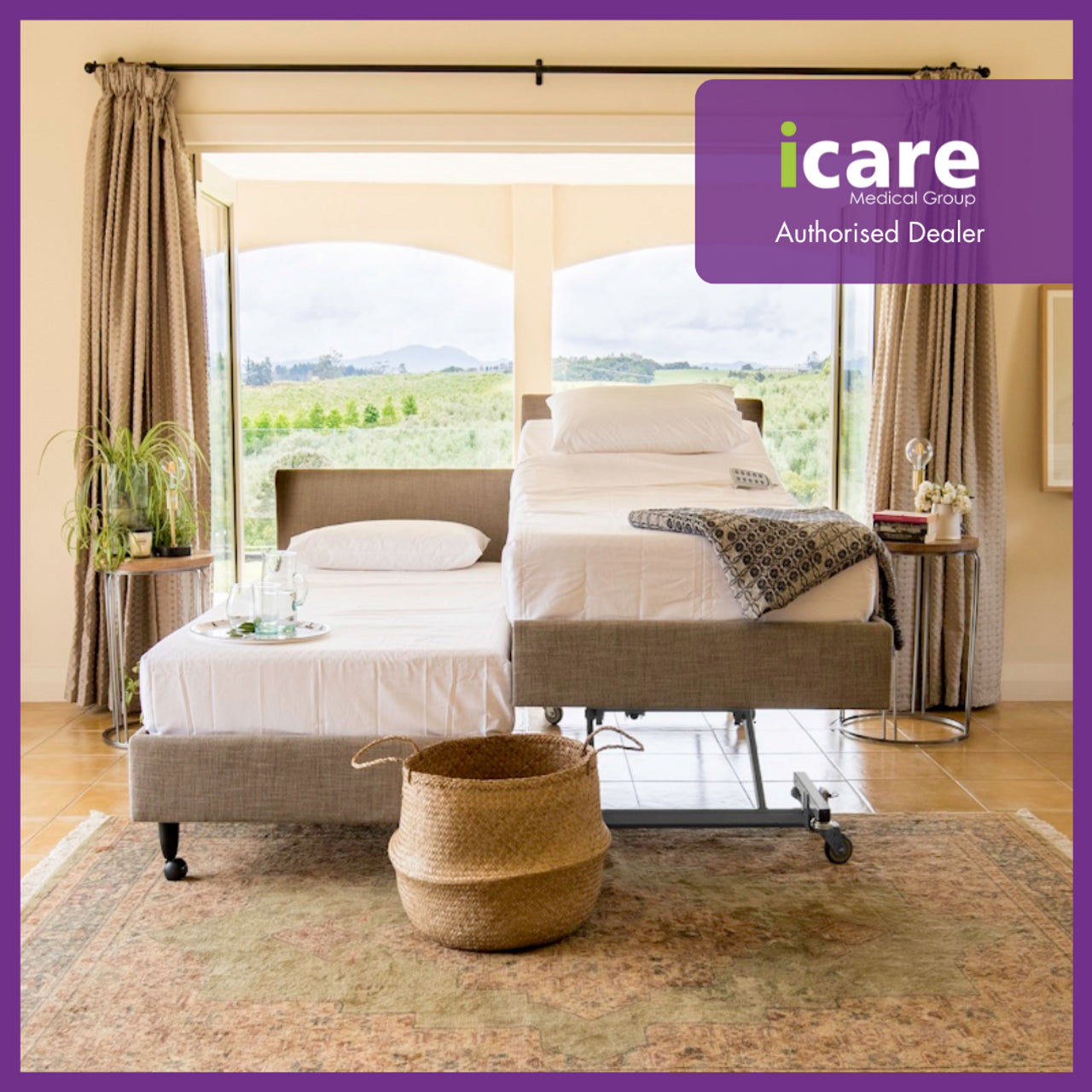iCare IC333 Premium Homecare Bed