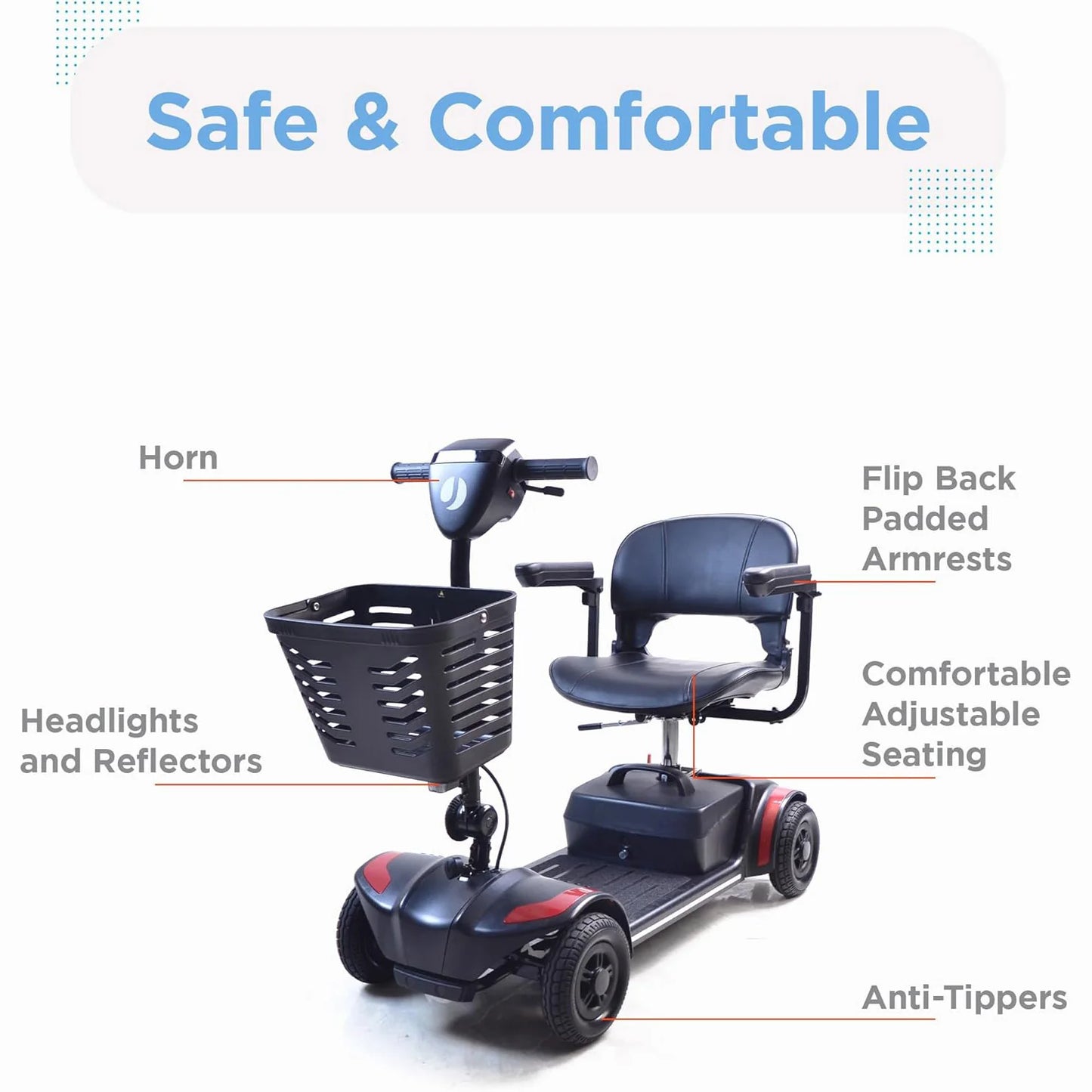 Journey Adventure 4‑Wheel Mobility Scooter