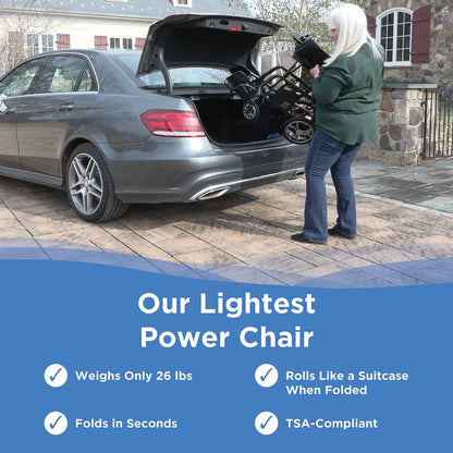 Journey Air Elite Ultra-Light Folding Power Chair