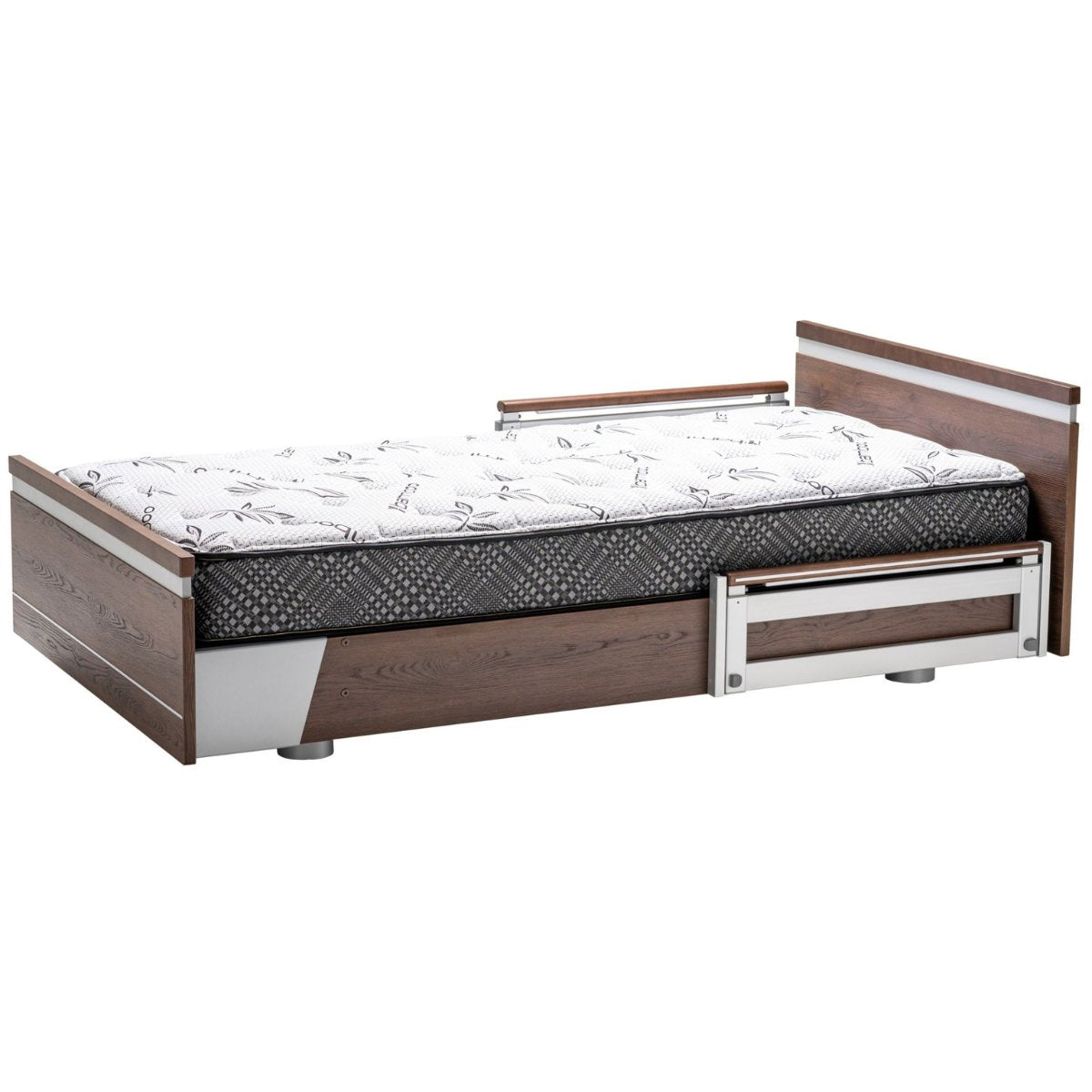 AURA™ Premium Home Hospital Bed – Ultra Low, Fully Adjustable