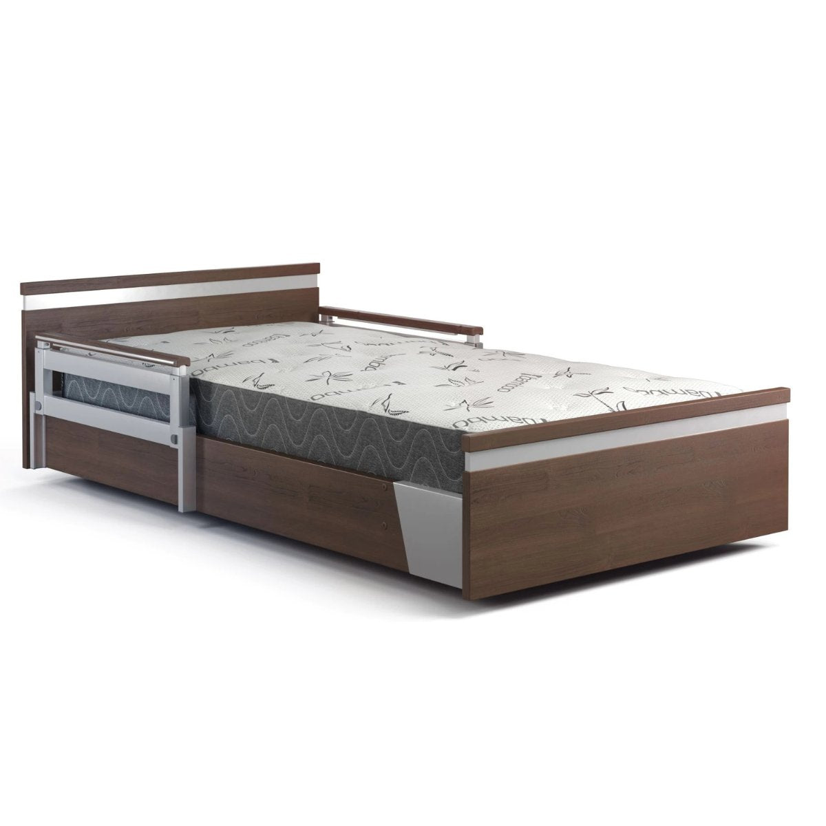 AURA™ Premium Home Hospital Bed – Ultra Low, Fully Adjustable