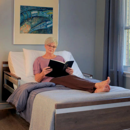 AURA™ Premium Home Hospital Bed – Ultra Low, Fully Adjustable
