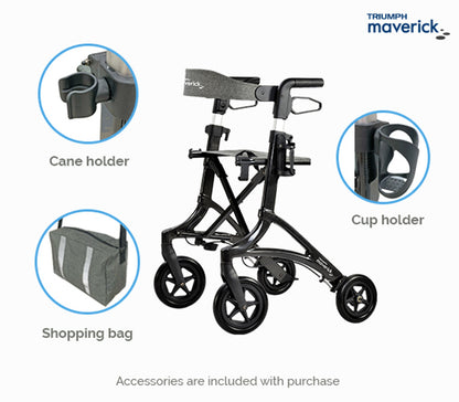 Triumph Maverick Carbon Fiber Rollator