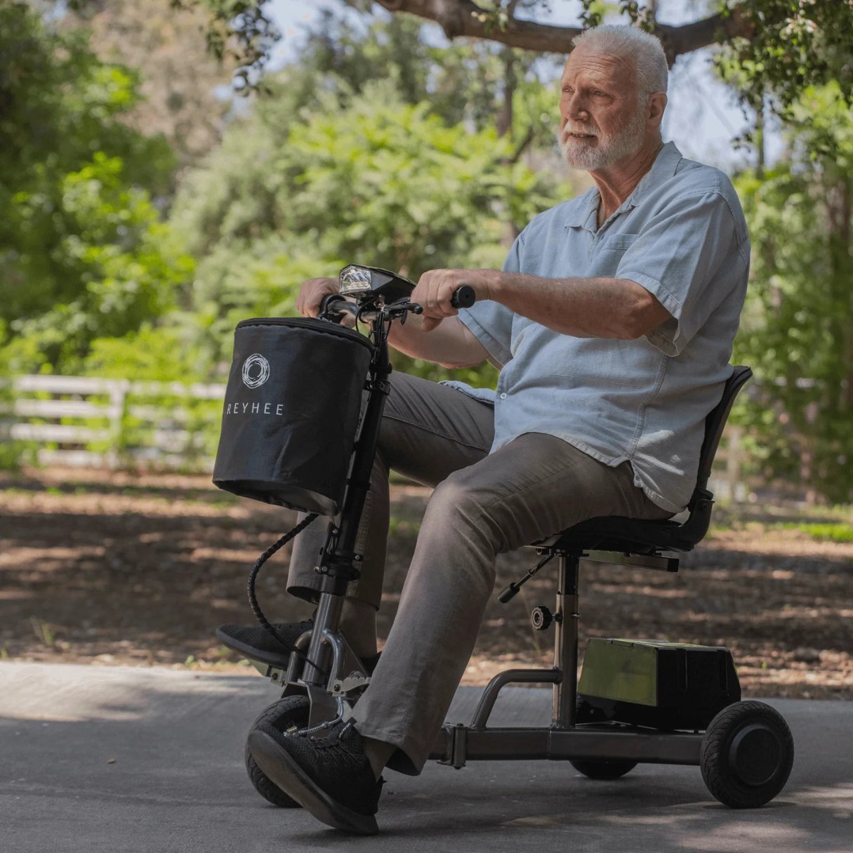 Reyhee Triad Compact Folding Electric Mobility Scooter