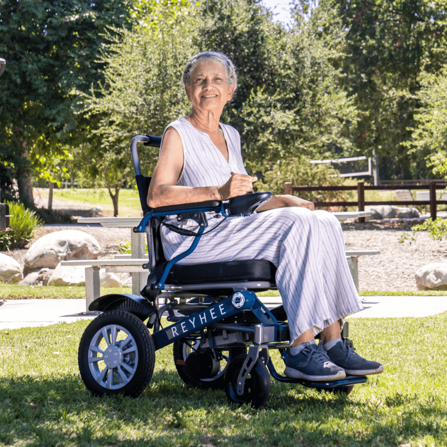 Reyhee Roamer Folding Electric Wheelchair