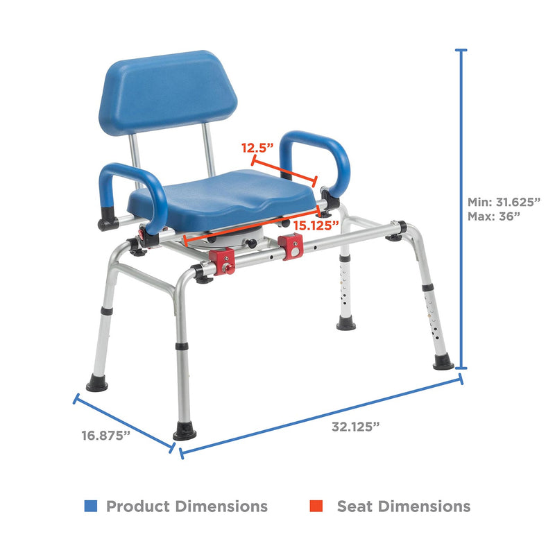 Journey SoftSecure™ Rotating Transfer Bench