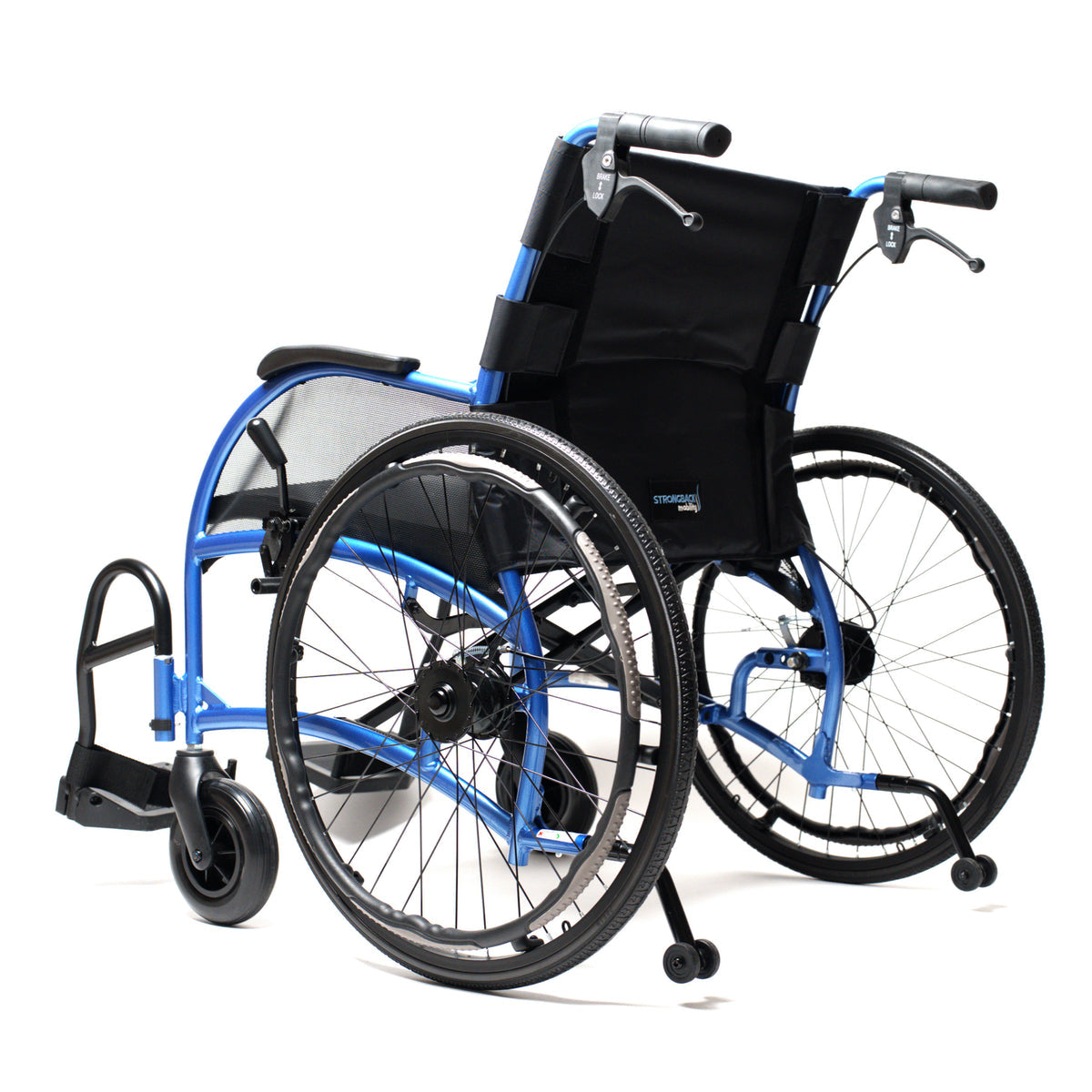 STRONGBACK 24HD Heavy Duty Wheelchair – 375 lb Capacity, Lightweight & Ergonomic