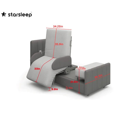 Orin Starsleep Rotating Adjustable Bed With Stand Assist