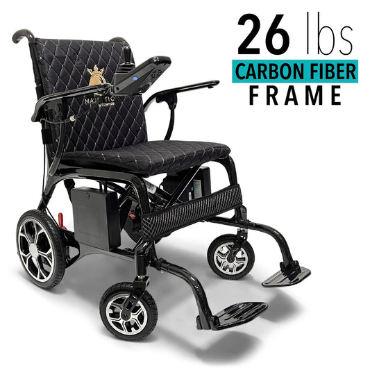 Phoenix Carbon Fiber Electric Wheelchair – Ultra-Lightweight, Long-Range, Airline-Approved
