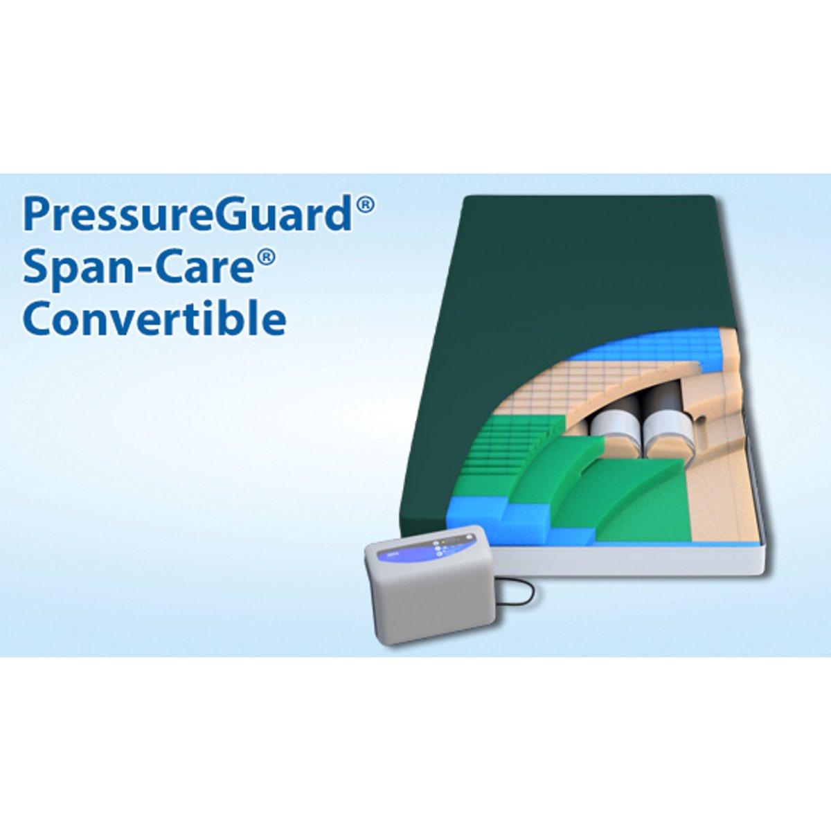 PressureGuard® Span-Care® Convertible Mattress