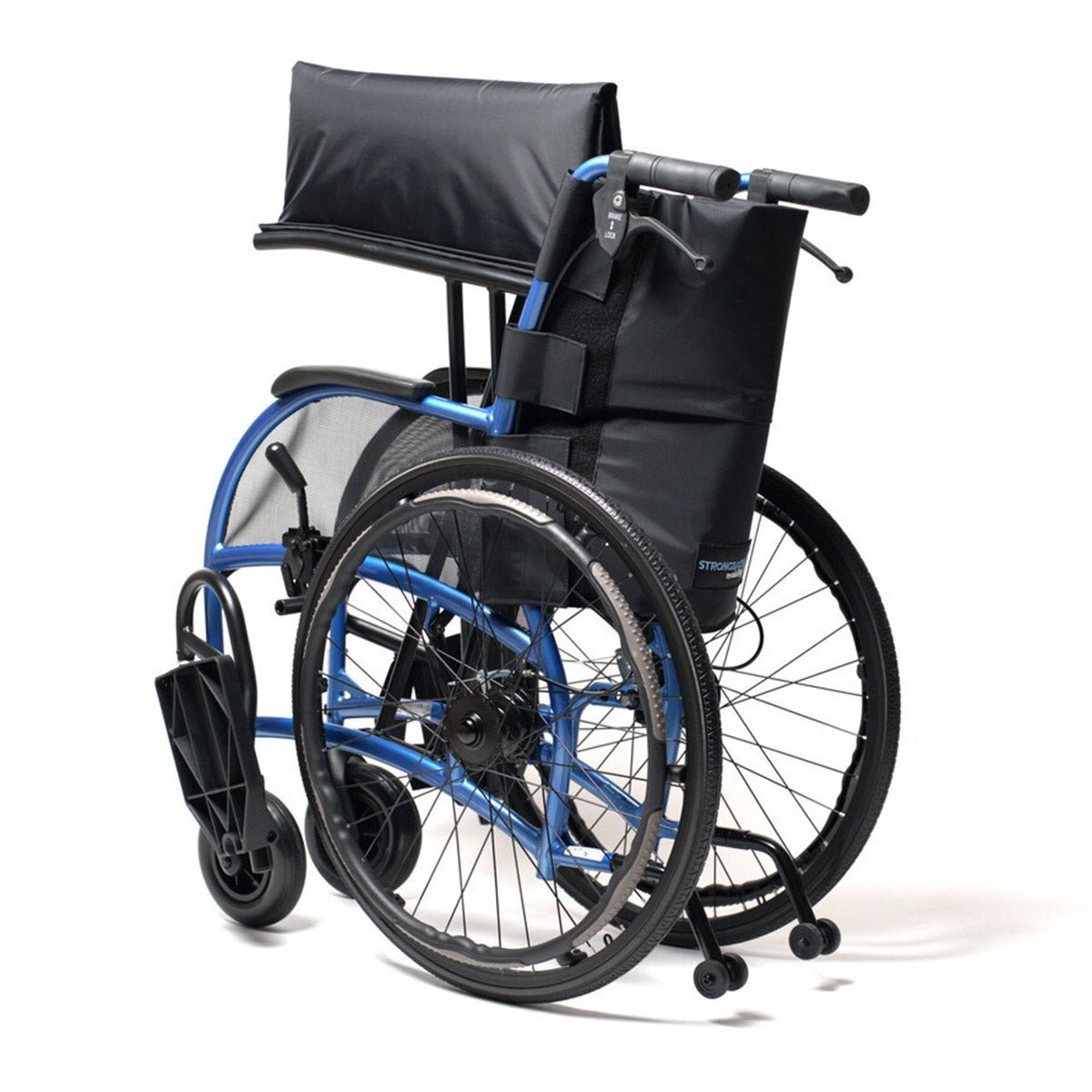 STRONGBACK 24HD Heavy Duty Wheelchair – 375 lb Capacity, Lightweight & Ergonomic