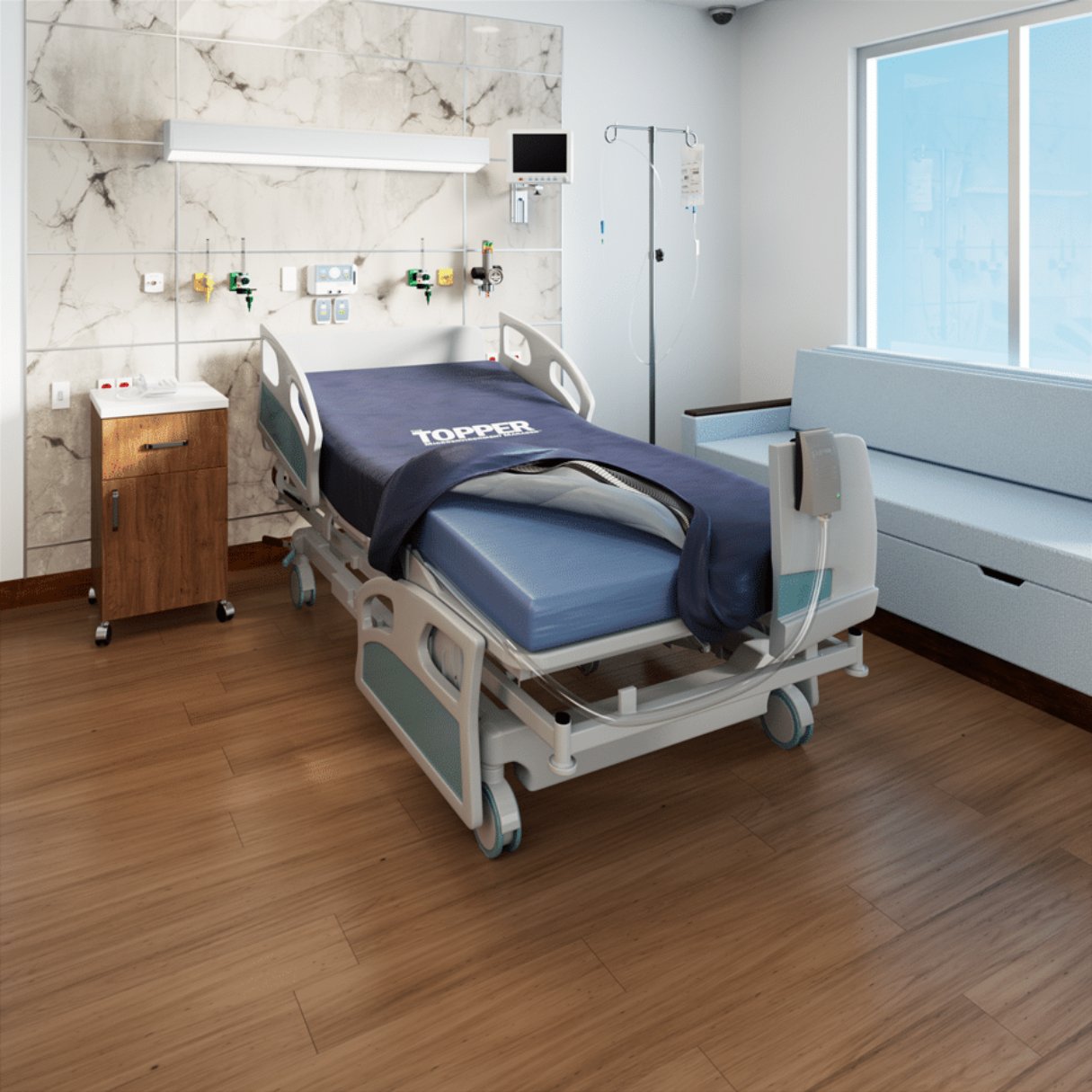 The Topper MicroEnvironment Manager – Reusable Low-Air-Loss Coverlet ...